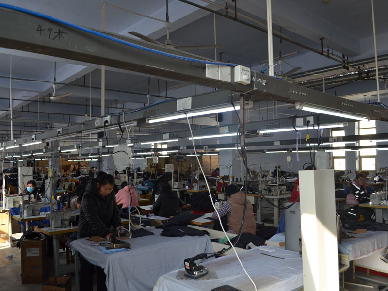 襯衫生產現場